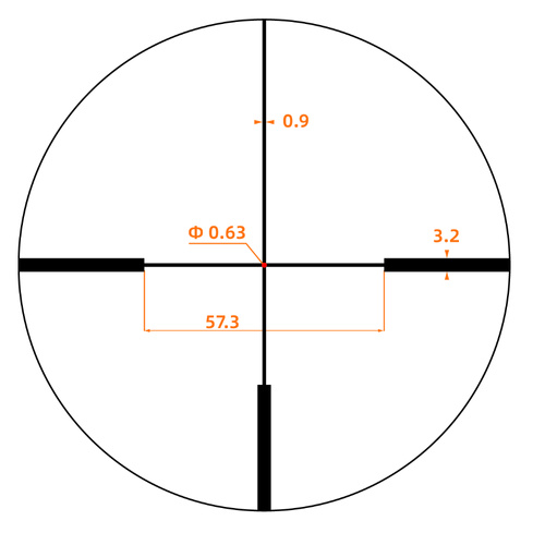 Vector Optics - Luneta celownicza Continental x6 2.5-15x56i - G4 Fiber - Czarna - SCOM-47