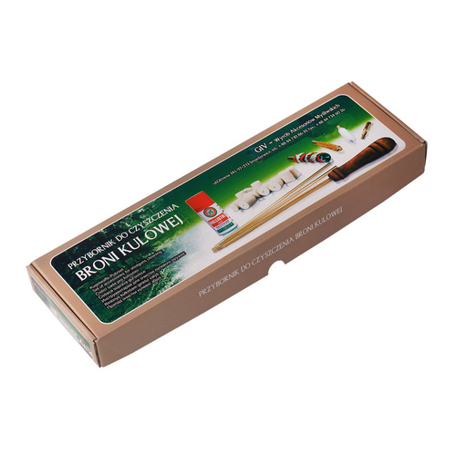 Łuszczek - Przybornik do czyszczenia broni kulowej - 7,62-8mm - Zestaw 10 elementów - 5-001 - 7,62-8