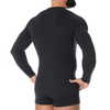Brubeck - Koszulka termoaktywna z długim rękawem Active Wool Merino - Czarna - LS1282M