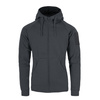 Helikon - Bluza Urban Hoodie Lite - Rozpinana - Bawełna - Poliester - Light Grey Melange - BL-ULF-CB-2G