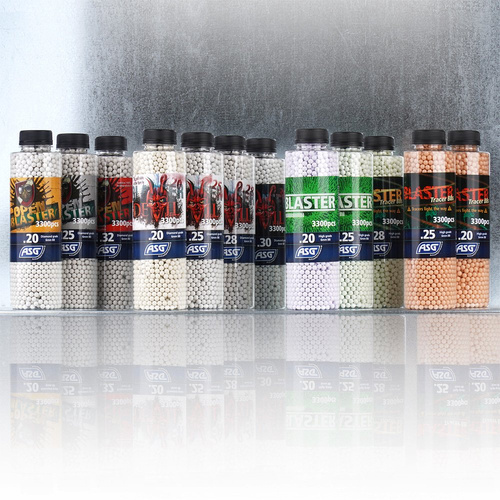 Blaster - Kulki ASG Tracer - 0,28 g - 3300 szt. - Luminescencyjne - 19408