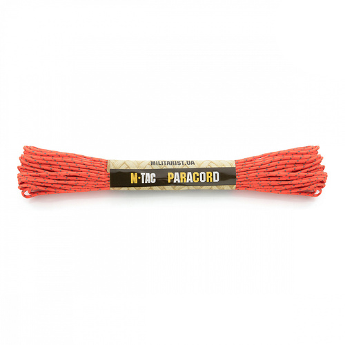 M-Tac - Paracord Minicord - 2 mm - 15 m - Reflective Safety Orange - 10271146