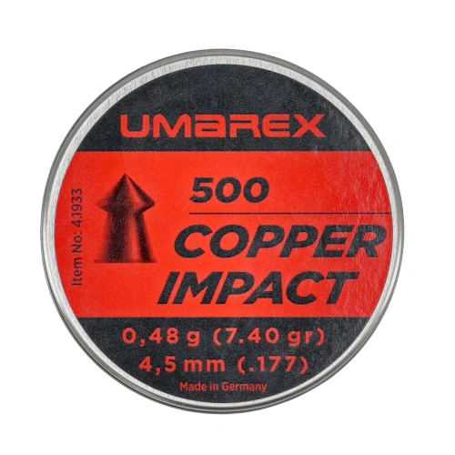 Umarex - Śrut do wiatrówki Diabolo Copper Impact - 4,5 mm - 500 szt. - 4.1933