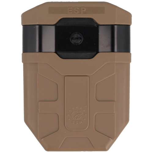 ESP - Ładownica na magazynek AK-47 - Montaż UBC-02 - Khaki - MH-14-AK KH