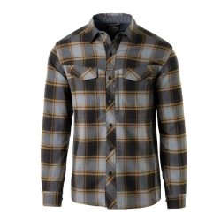 Helikon - Koszula z długim rękawem Defender Mk2 - Nylon Sorona Blend - Dark Ochre Plaid - KO-DF2-NS-2T