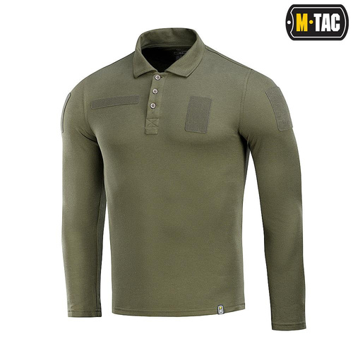 M-Tac - Koszula taktyczna Polo z długim rękawem - Army Olive - 80021062