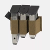Helikon - Organizer na trzy magazynki pistoletowe Triple Elastic Insert - Shadow Grey - IN-TEL-PO-35