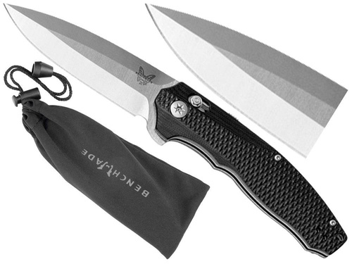 Benchmade - Nóż składany 495 Vector - CPM-S30V - Czarny - 495