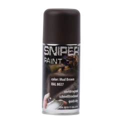 Fosco Industries - Farba maskująca w sprayu Army - 150 ml - Mud Brown/RAL 8027