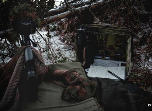 Modestone - Notatnik wodoodporny snajperski - 148 x 210 mm - Zielony - SLOGC53SMIL