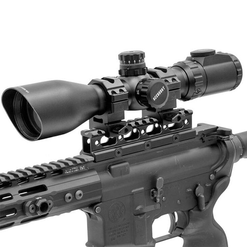 Leapers - Podwyższenie UTG Super Slim 13 slotów - 1" - Czarne - MT-RSX1L