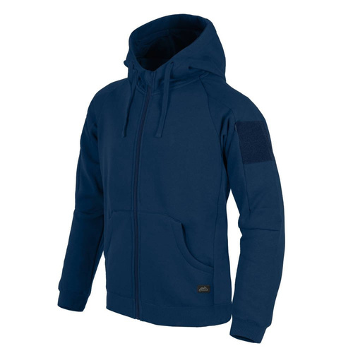 Helikon - Bluza Urban Tactical Hoodie® Lite - FullZip - Niebieska - BL-ULF-CB-65