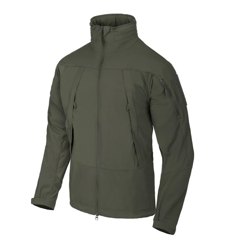 Helikon - Kurtka przeciwdeszczowa Blizzard® - StormStretch® - Taiga Green - KU-BLZ-NL-09