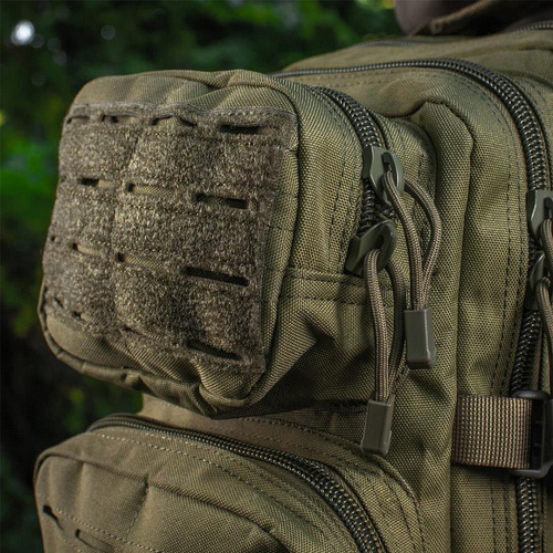 M-Tac - Plecak wojskowy Large Assault Pack Laser Cut - Zielony - 10335001