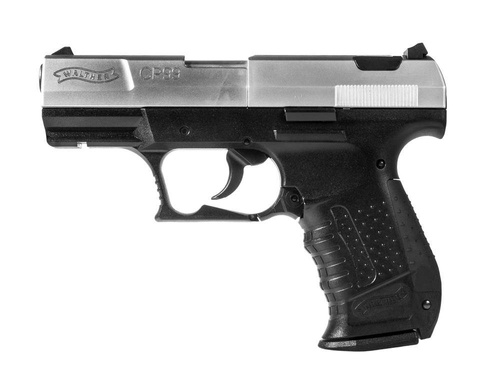 Walther - Wiatrówka pistolet CP99 BiColor - 4,5 mm Diabolo - Srebrny/Czarny - 412.00.01