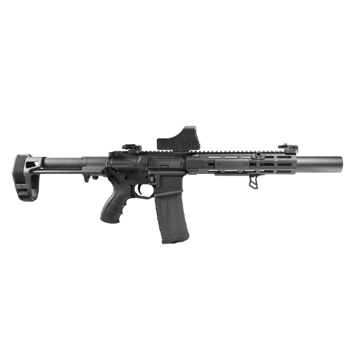 UTG Pro - Łoże aluminowe Super Slim SD Free Float 10" - AR-15 - Czarne - MTU045XLM