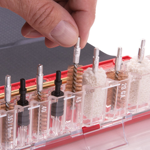 Real Avid - Mata rusznikarska z zestawem narzędzi Master Cleaning Station Universal - 43x16" - Czarna - AVMCS-U