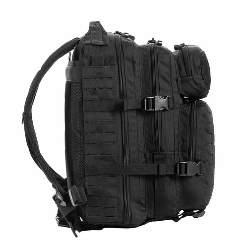 M-Tac - Plecak taktyczny Assault Pack Laser Cut - 20 litrów - Czarny - 10333002
