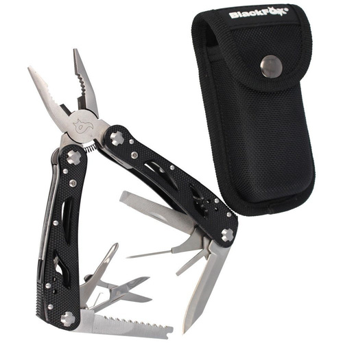 Multitool BlackFox BF-201 - 9 narzędzi - Czarny - BF-201