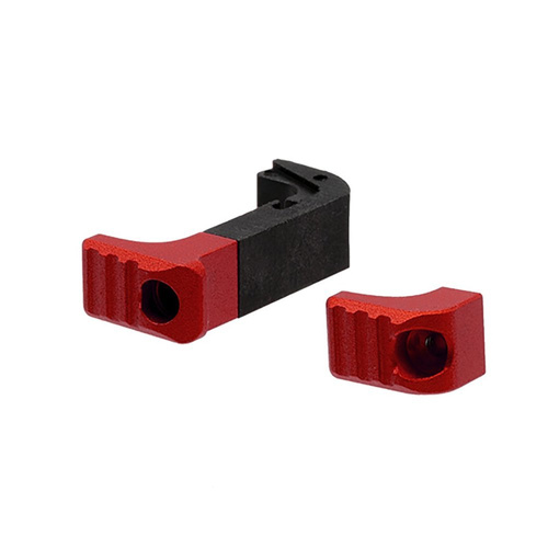 Strike Industries - Powiększony zwalniacz magazynka do Glock Gen4/5 - Czerwony - SI-G4-MagRelease-RED