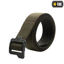 M-Tac -  Pas Double Duty Tactical Belt - Czarny / Oliwkowy - 10063802