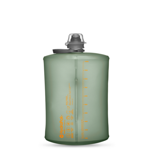 HydraPak - Bukłak na wodę Stow Flexible Bottle - 1L - Gwint 28 mm - Sutro Green - GS330S