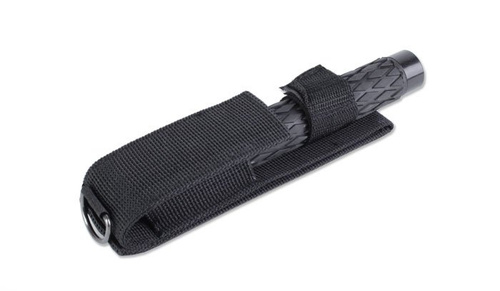 Mil-Tec - Pałka teleskopowa z pokrowcem - 21" / 53 cm - Friction Loc - Czarny - 16216000