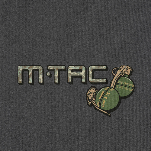 M-Tac - Koszulka My EDC - Bawełna - Szary - 80118012