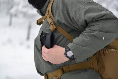 Helikon - Czapka z daszkiem Folding Outdoor Cap - Shadow Grey - CZ-FOC-NL-35