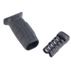 DLG Tactical - Chwyt przedni Streaked M-LOK Foregrip Rubberized - Czarny - DLG-165