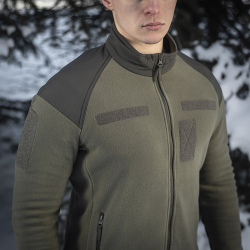 M-Tac - Kurtka polarowa Combat Fleece Jacket - Dark Olive - 20481048