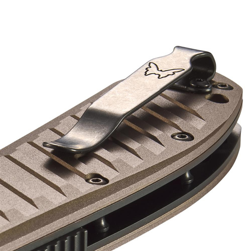 Benchmade - Nóż składany automatyczny Auto Presidio II - Auto AXIS® Lock - CPM-M4 - 5700SGY-1