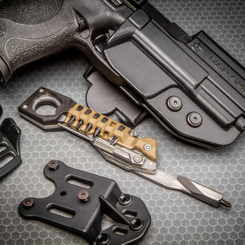 Real Avid - Multitool do pistoletów The Pistol Tool - 19 funkcji - Brązowy - AVPSTL