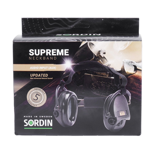 Sordin - Aktywne ochronniki słuchu Supreme Pro-X - Nakarkowe - MultiCam - 76302-X-06-S