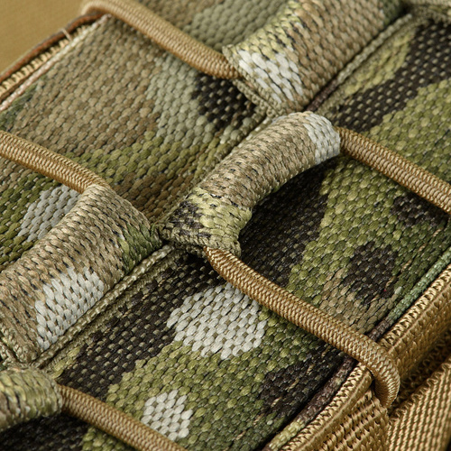 M-Tac - Otwarta ładownica na magazynki AK/AR - Podwójna - Laser Cut - Cordura - Multicam - 10196908