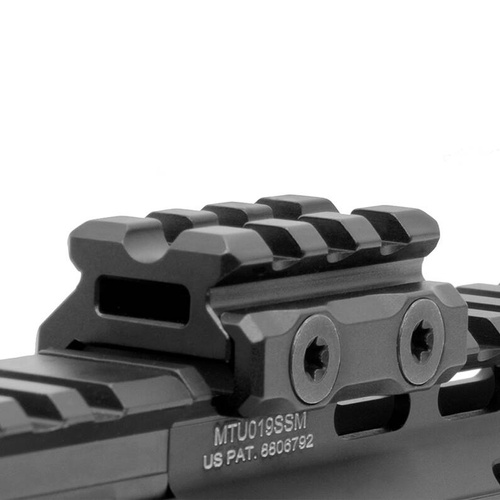 Leapers - Podwyższenie UTG Super Slim 3 sloty - 0,5" - Czarne - MT-RSX5S