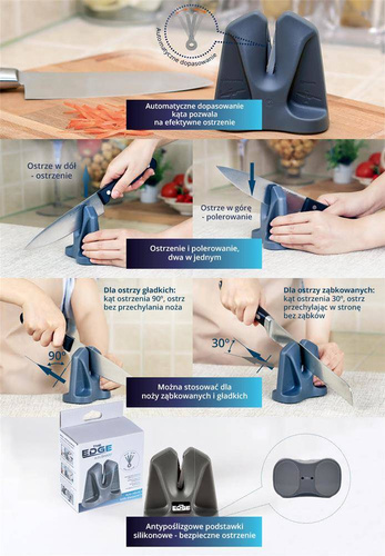 The Edge - Automatyczna ostrzałka AutoSHARP - Czarny - 555-000