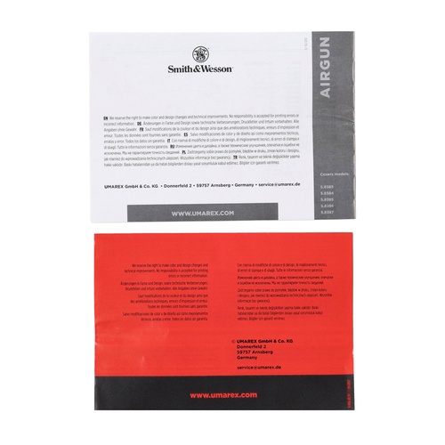 Umarex - Wiatrówka replika Smith&Wesson M29 - 4,5 mm BB - Kabura ze skóry ekologicznej - 2.6449 + 3.1613