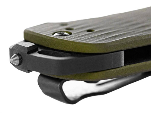 Benchmade - Nóż taktyczny składany 537GY-1 Bailout - CPM-M4 - Zielony - 537GY-1