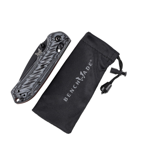 Benchmade - Nóż składany taktyczny Mini Freek - CPM M4 - Czarny - 565BK-02