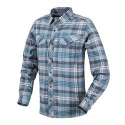 Helikon - Koszula Defender Mk2 Pilgrim Shirt® - Blue Plaid - KO-DPG-SR-P6501