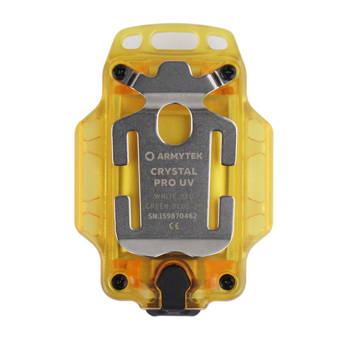 Armytek - Latarka kieszonkowa LED Crystal Pro UV - Żółty - F10301YUV