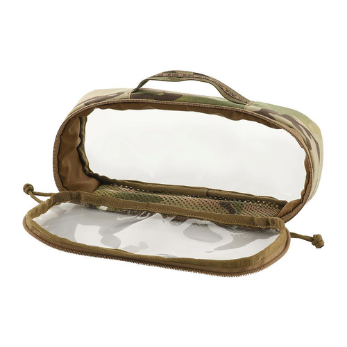 M-Tac - Organizer ergonomiczny przezroczysty Elite - Rozmiar Medium 26x11 cm - Cordura 500D - Multicam - 10147008