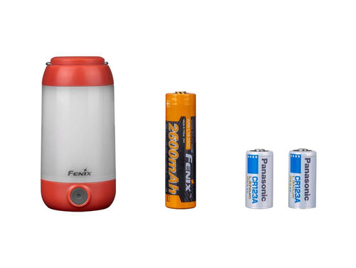 Fenix - Latarka LED kempingowa - 2600 mAh 3,6 V - Zielona - CL26R