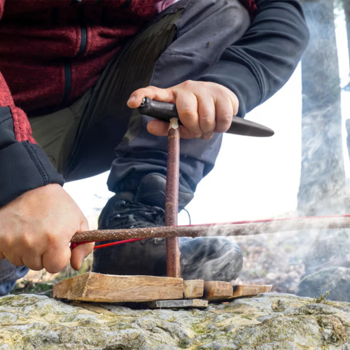 Victorinox - Nóż z głownią stałą Venture Pro - Sandvik 14C28N - Czarny - 3.0903.3F