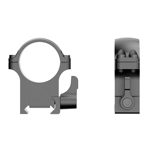 Vector Optics - Montaż dwuczęściowy do lunety X-ACCU - Średni - 30 mm - Weaver - Czarny - XASR-SQ12