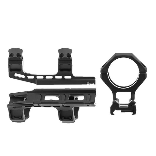 Leapers - Montaż jednoczęściowy Accu-Sync 34/22 Cantilever - Wysoki - Picatinny - 50 mm - Czarny - AIR42250