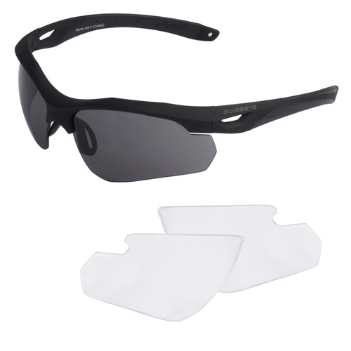 Swiss Eye - Okulary ochronne Skyray - Wymienne wizjery - Czarny - 40311