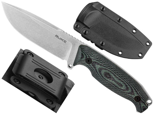 Ruike - Nóż survivalowy Jager - Zielony - F118