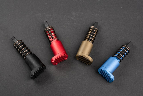 Strike Industries - Dosyłacz zamka AR Extended Forward Assist do AR-15 / AR-10 - Czarny - SI-AR-E-FA-BK